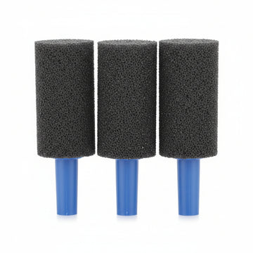 Air stone 1 inch black cylinder