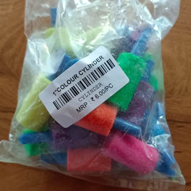 Air Stone 1 inch Cylinder Color