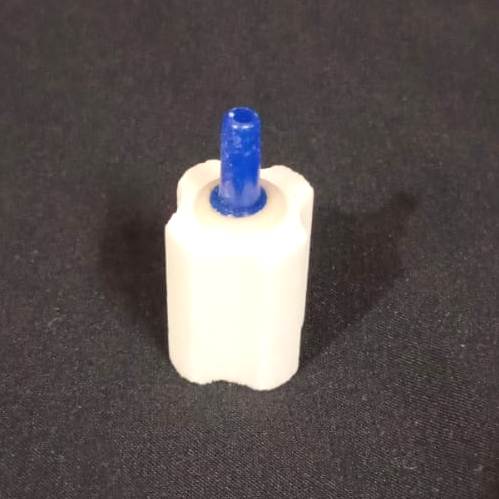 Air Stone 1 inch Cylinder White color - 2