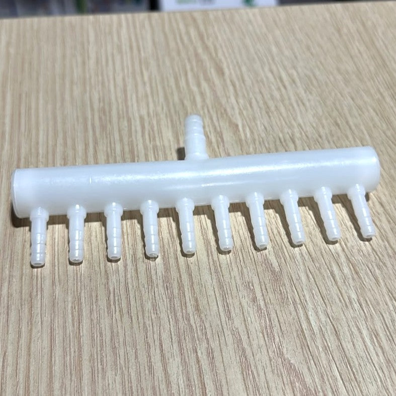 10-Way Air Line Plastic Splitter – Aquarium Aeration Distributor