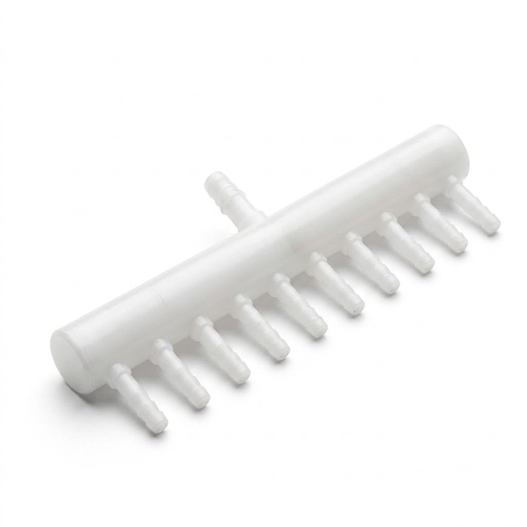 10-Way Air Line Plastic Splitter – Aquarium Aeration Distributor