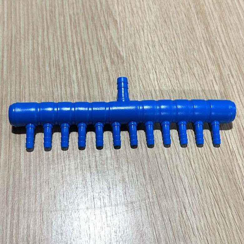 12-Way Air Line Plastic Splitter – Aquarium Aeration Distributor