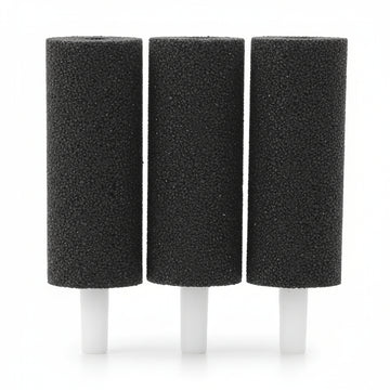 Air Stone 2 inch Cylinder Black