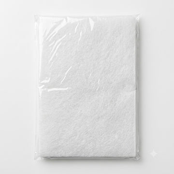 2-in-1 Premium White Aquarium Filter Sponge Sheet (50 x 32 cm)