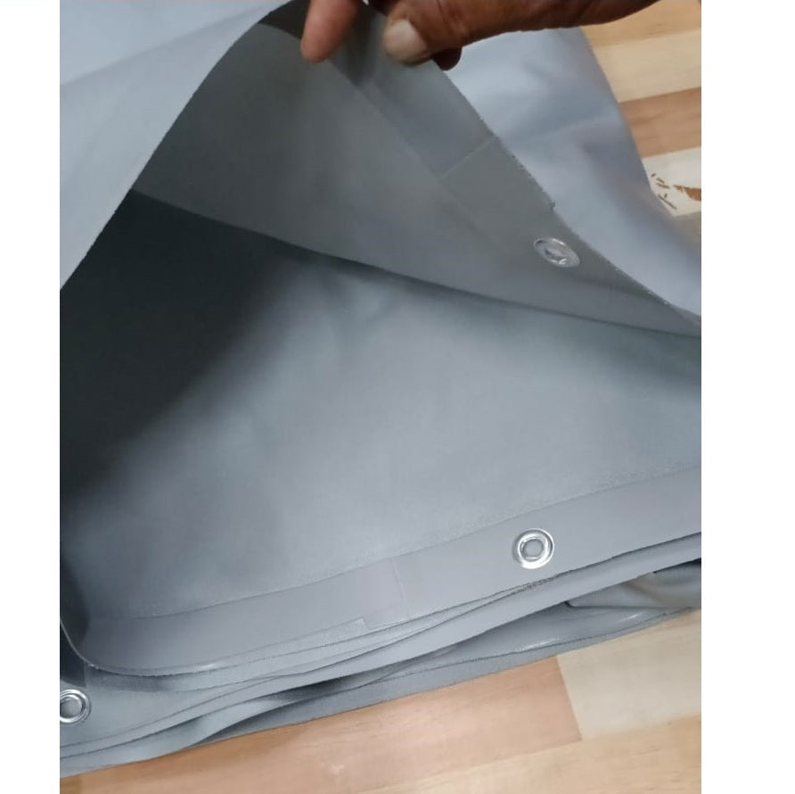 3 Diameter 650 GSM PVC Coated Nylon Sheet for Biofloc Fish Farming - 4