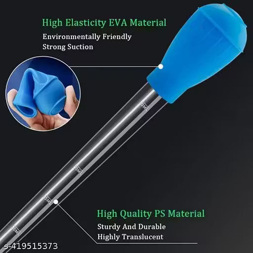 30ML Aquarium Pipette Dropper – Multi-Function Gravel Cleaner & Coral Feeder Tool - 5