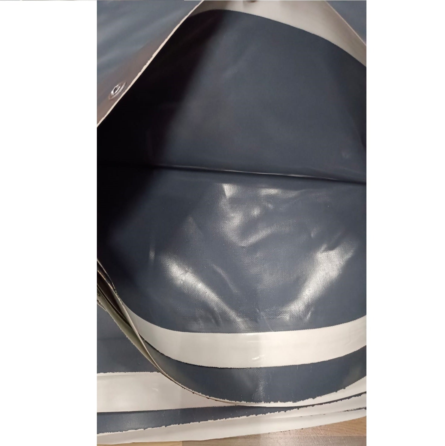 4 Diameter 550 GSM PVC Coated Nylon Sheet for Biofloc Fish Farming - 5