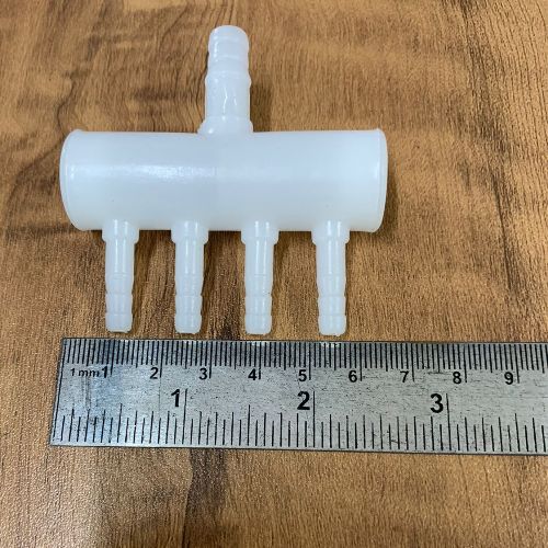 4-Way Air Line Plastic Splitter for Aquariums