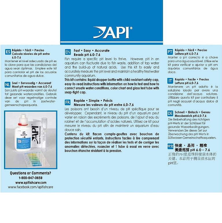 API Freshwater PH Test Kit | 250 Tests Per Kit - 3