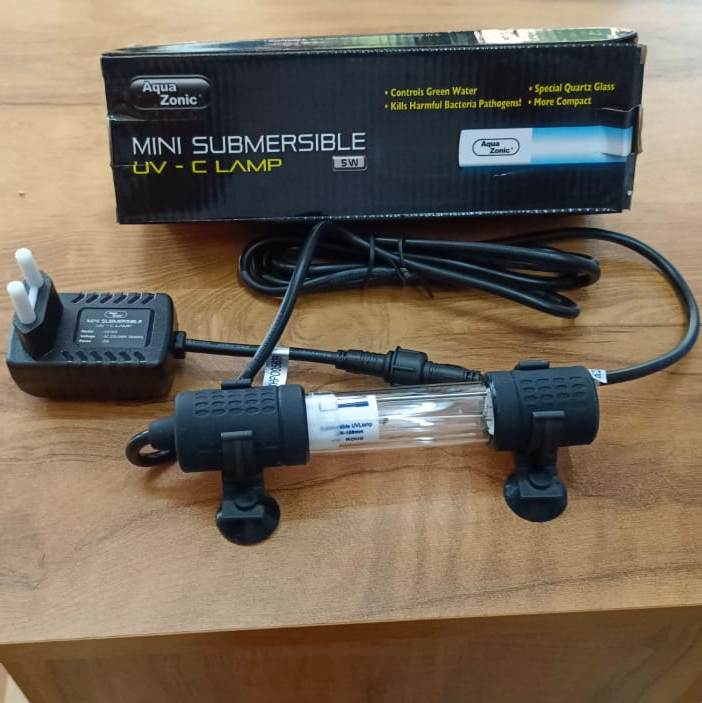 AQUA ZONIC Mini Submersible UV-C Lamp 5w - 4