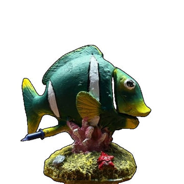 Action Fish Resin Aquarium Decoration – Animated Air-Operated Fish Ornament