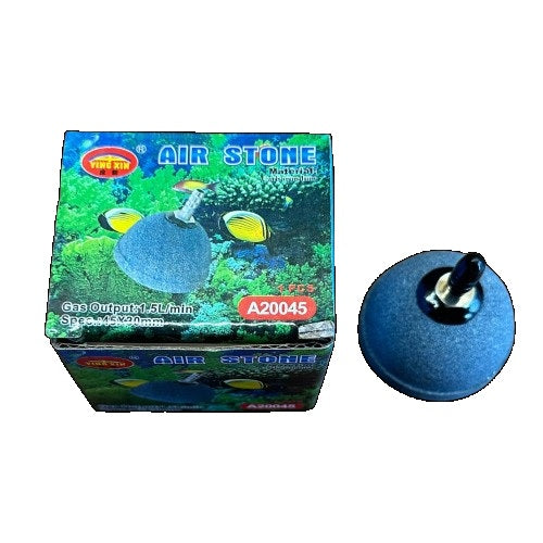 Ying Xin Aquarium Air Stone A20045 - 45x30 mm Carborundum Bubble Diffuser