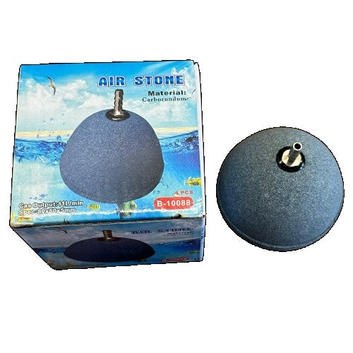 Premium Carborundum Air Stone B-10088 (80x50mm) – High-Output Aquarium Bubbler