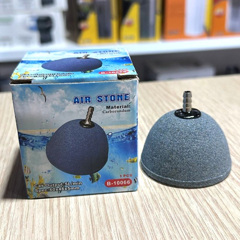 B-10066 Dome Carborundum Air Stone (60mm) – High Output Oxygen Diffuser