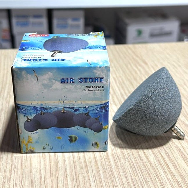 B-10066 Dome Carborundum Air Stone (60mm) – High Output Oxygen Diffuser