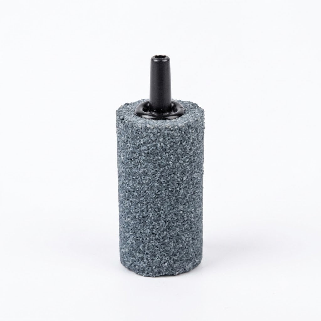 Premium Black Cylinder Air Stone (1.5 Inch)