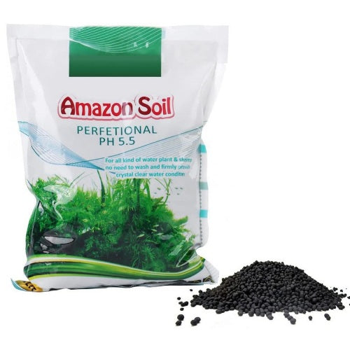 Amazon Aqua Soil for Planted Aquariums 1 Litter/1 kg Packet