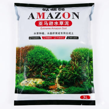 Amazon Soil 3 Liters – Premium Active Substrate for Lush Planted Aquariums