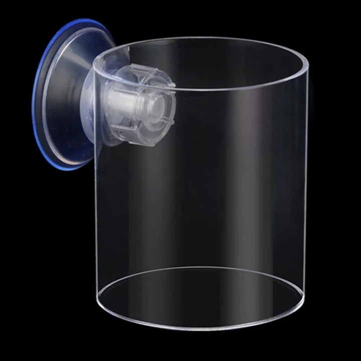 Aqua Care Acrylic Transparent Feeding Ring for Aquarium Feeding