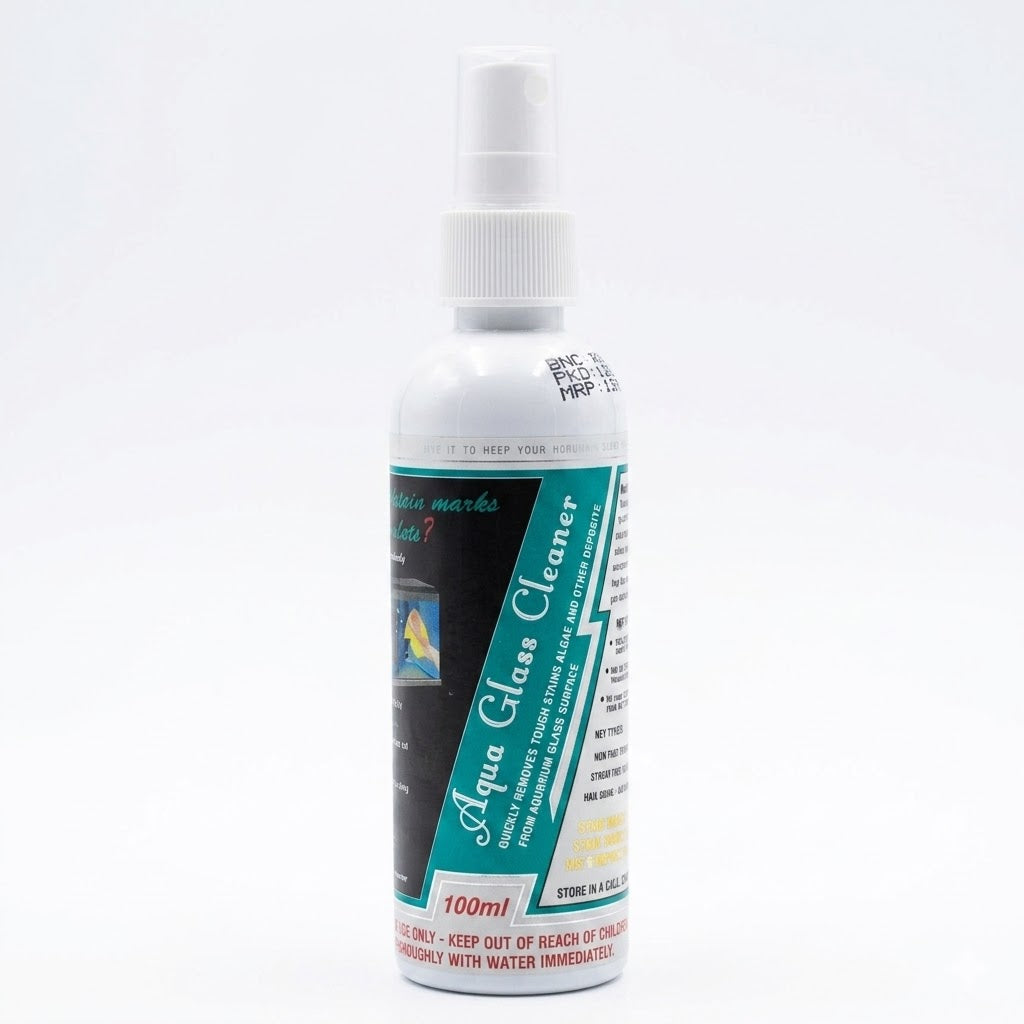 Aqua Glass Cleaner (100 ml) – Premium Aquarium Glass Cleaning Spray