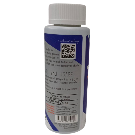 Aquatic Remedies Aquaria Clear 120 ml Fish Medicine - 3