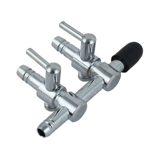 Aquarium 2-Way Air Flow Line Stainless Steel