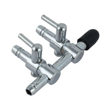 Aquarium 2-Way Air Flow Line Stainless Steel