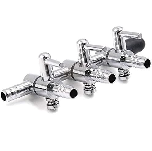 Aquarium 3-Way Air Flow Line Stainless Steel