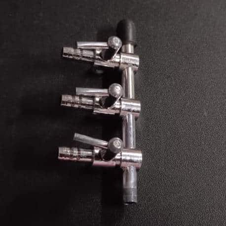 Aquarium 3-Way Air Flow Line Stainless Steel - 4