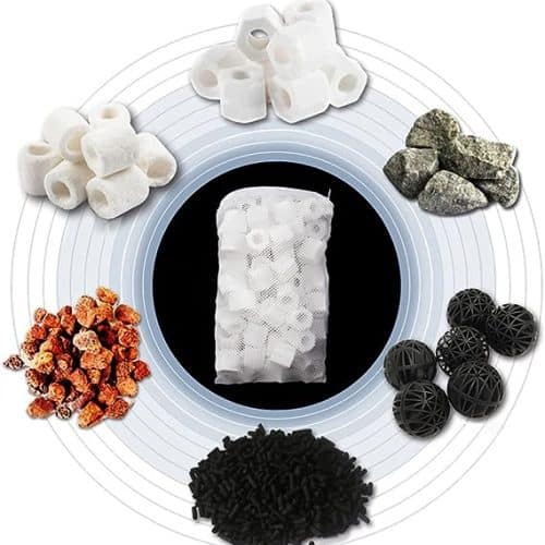 Aquarium Filter media Bag with Plastic Zipper per Piece - 4