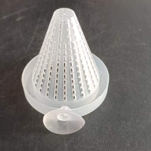 Aquarium Live Worm Feeding Cone Cup - 3