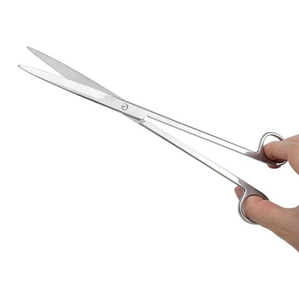 Aquarium Plant Scissor 25 cm Straight Stainless Steel - 4