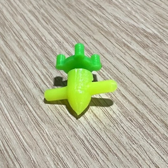 Aquarium Air Control Valve Green&Yellow Color