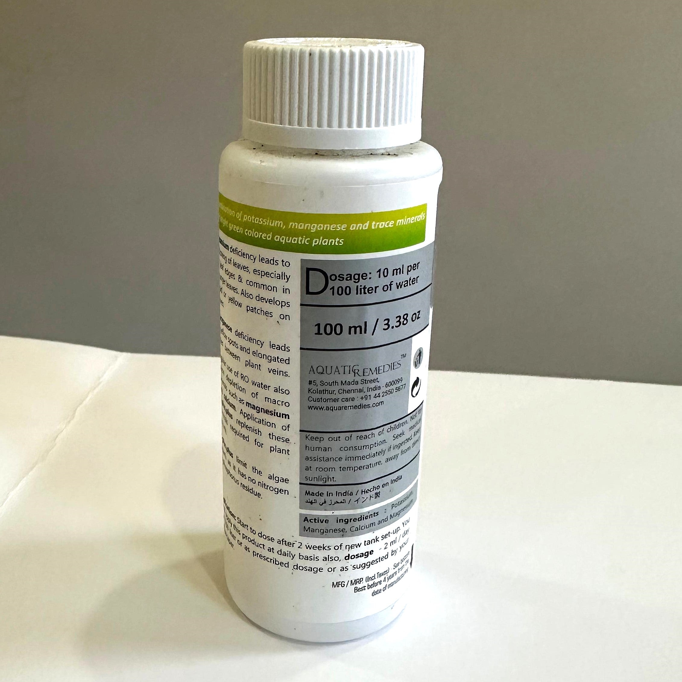 Aquatic Remedies K++ Potassium and Trace Minerals 100 ml for Aquatic Plants - 4