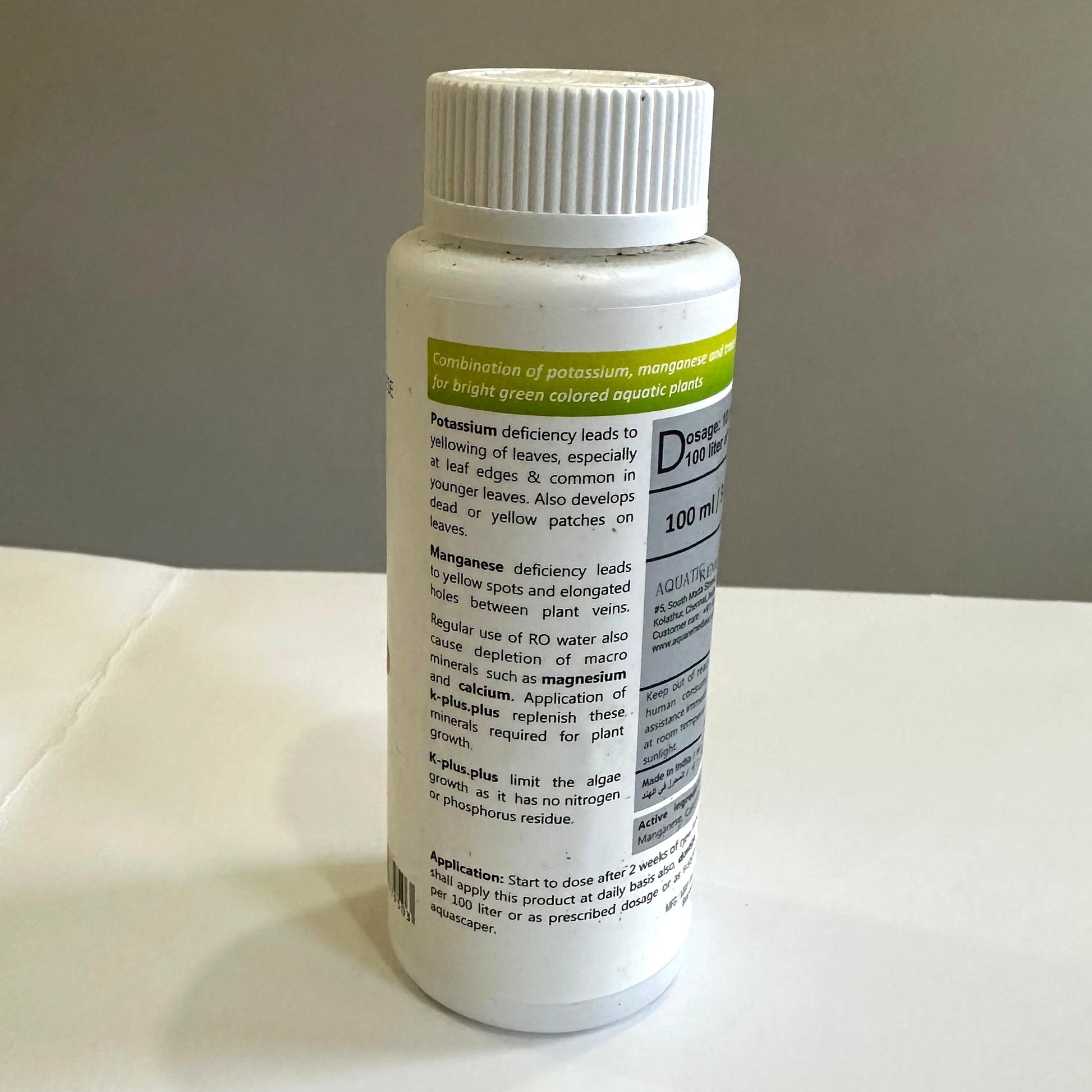 Aquatic Remedies K++ Potassium and Trace Minerals 100 ml for Aquatic Plants - 3