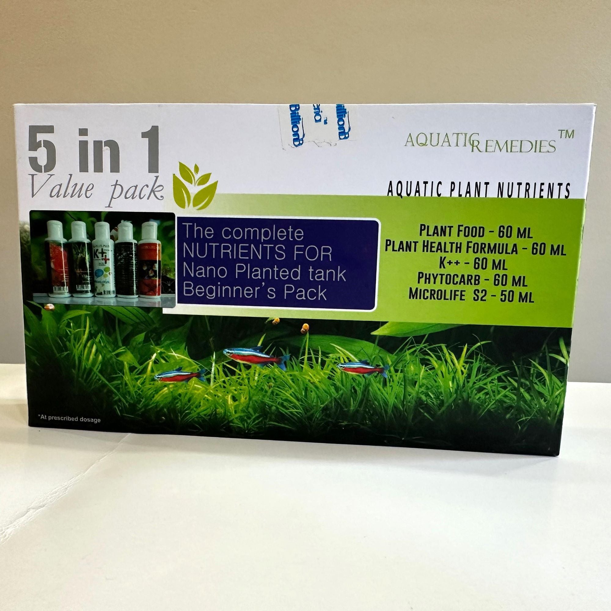 Aquatic Remedies Plant Nutrients 5 in 1 Value Pack for Planted Aquariums - 3