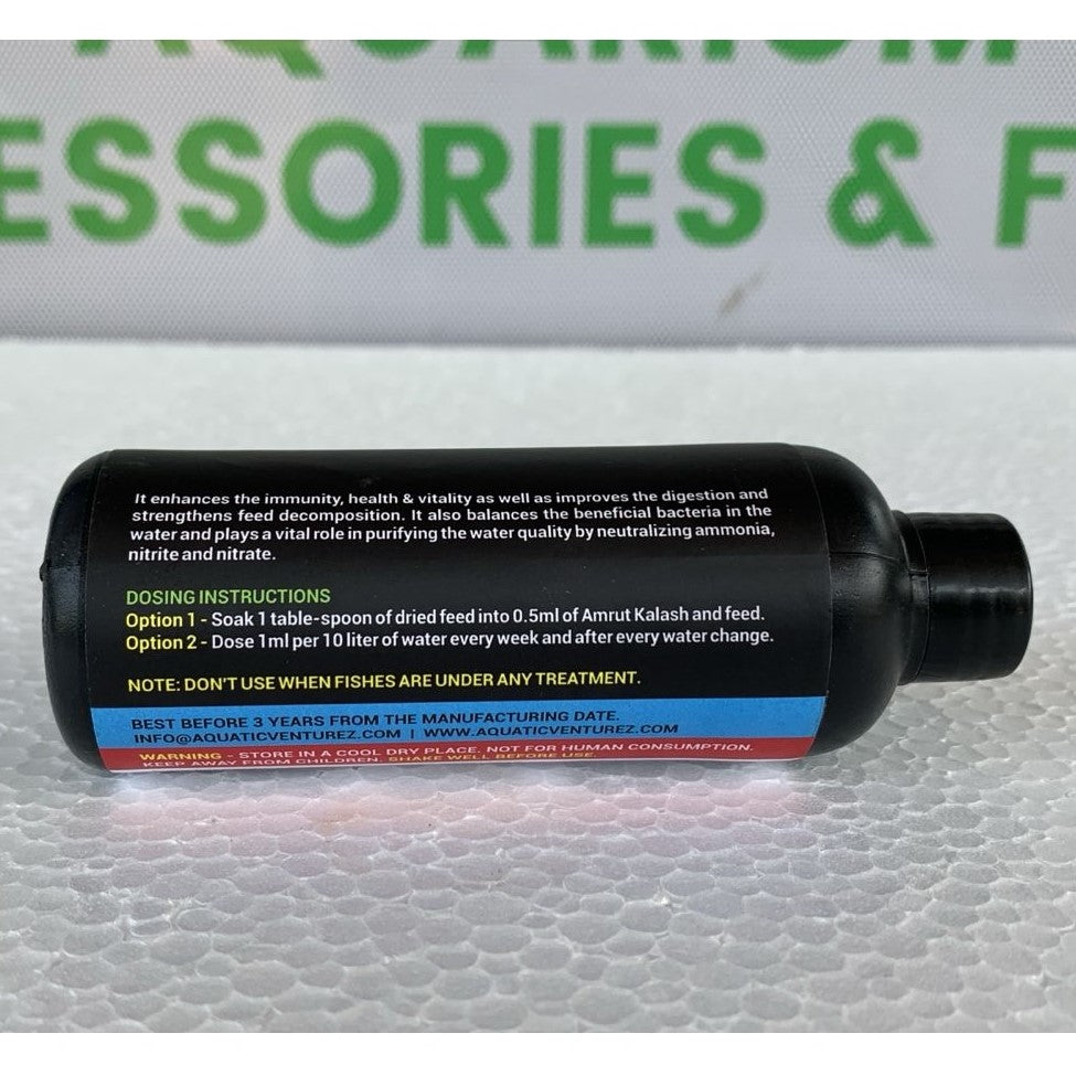 Aquatic Venturez Amrut Kalash 120 ml Pro biotics for ornamental fishes - 3