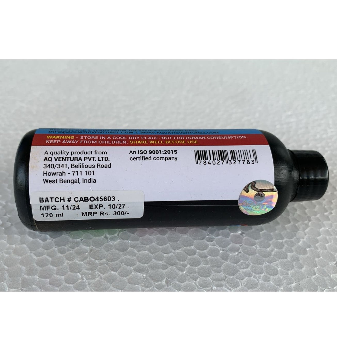 Aquatic Venturez Carbo boost 120 ml Liquid Co2 for Aquarium Plants