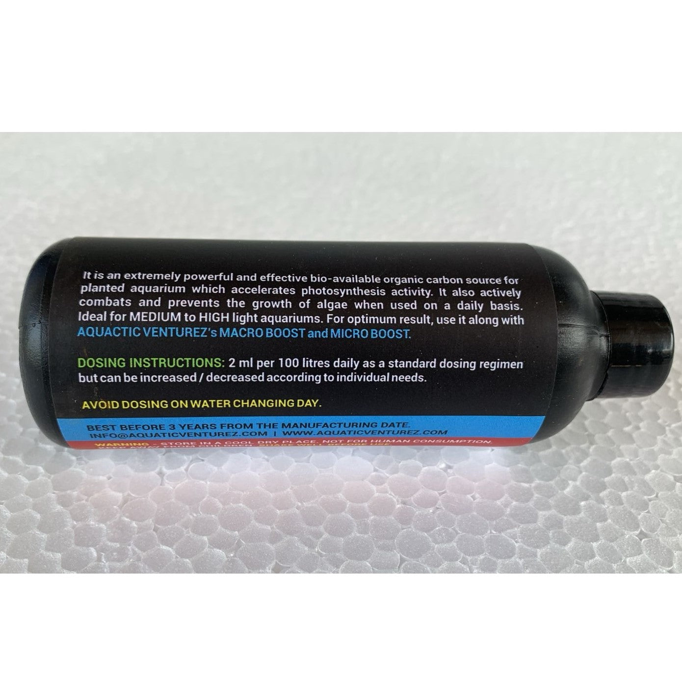 Aquatic Venturez Carbo boost 120 ml Liquid Co2 for Aquarium Plants - 3
