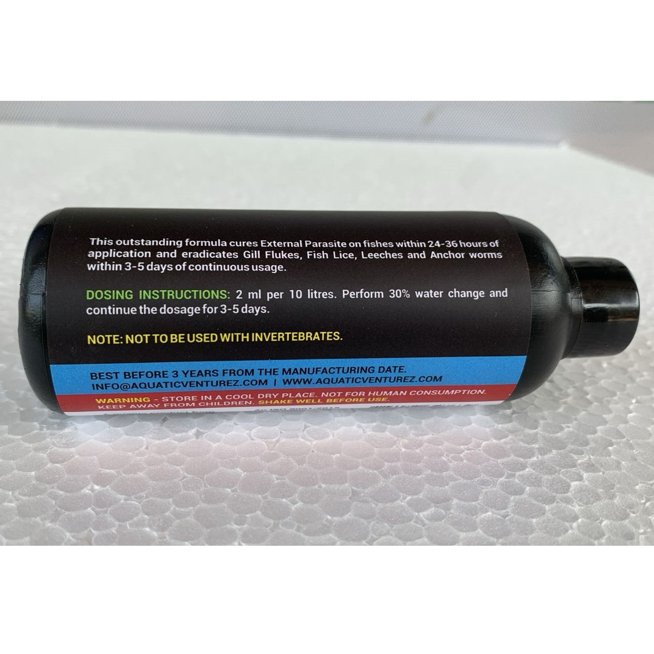 Aquatic Venturez Para Cure 120 ml Fish Medicine - 2