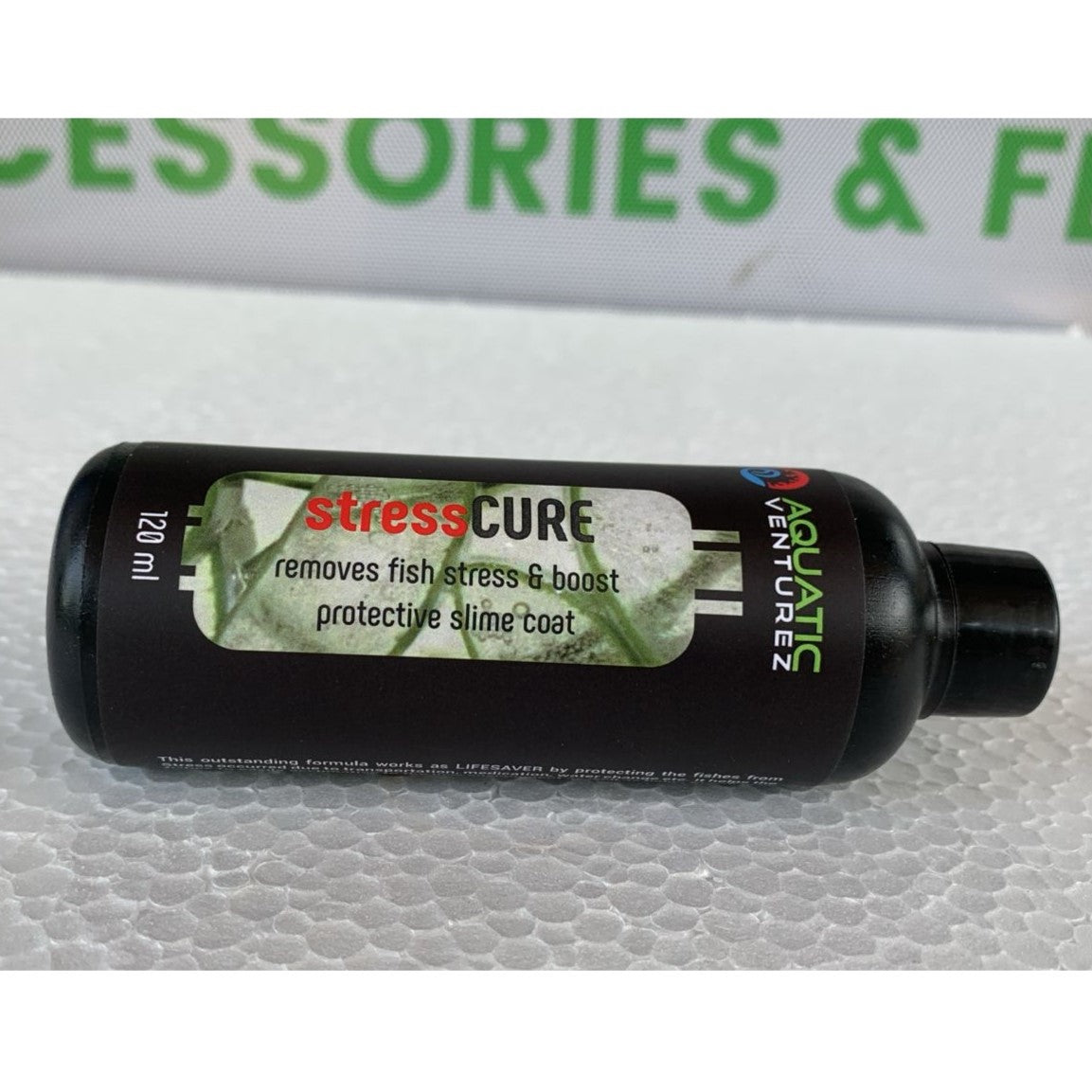 Aquatic Venturez Stress Cure 120 ml Fish Medicine - 4