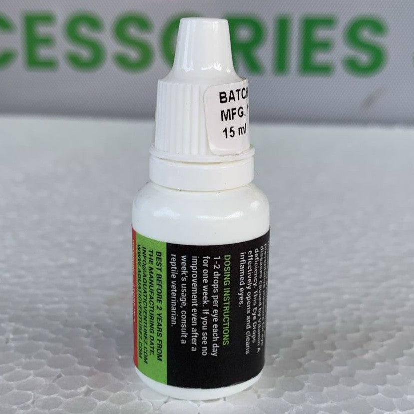 Aquatic Venturez Turtle Eye drops 15 ml bottle - 3
