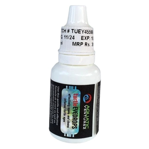 Aquatic Venturez Turtle Eye drops 15 ml bottle