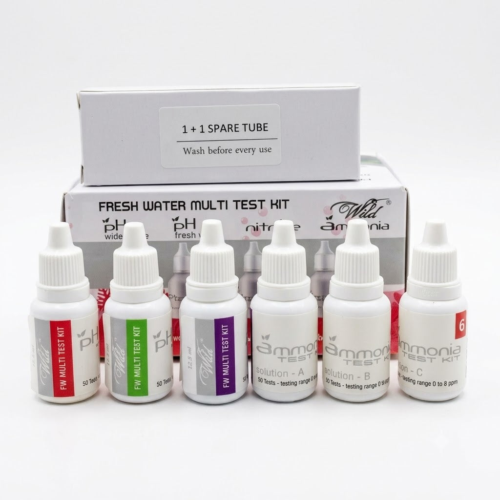 Aquatic Remedies Wild Fresh Water Multi Test Kit (200 Tests)