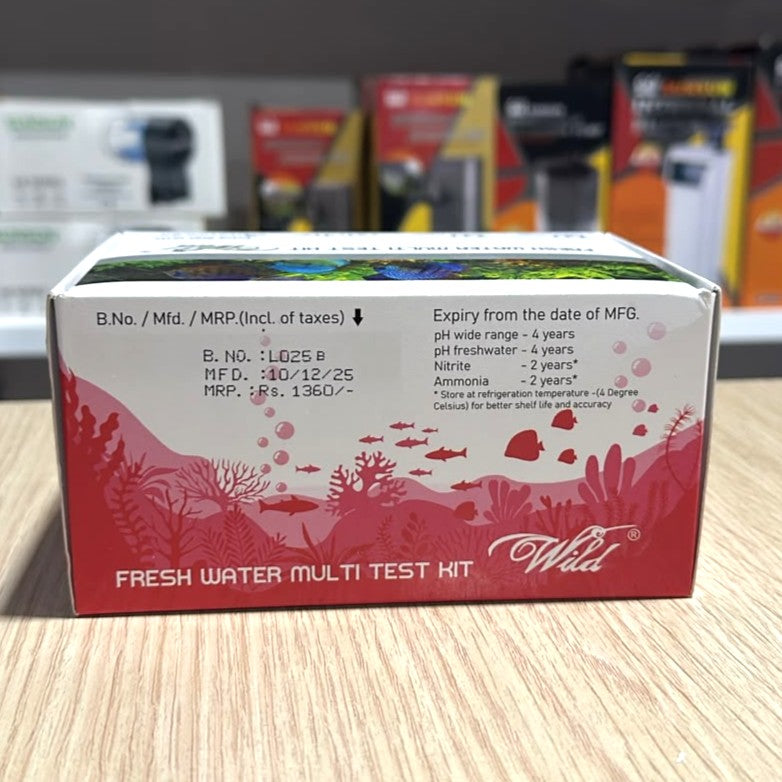 Aquatic Remedies Wild Fresh Water Multi Test Kit (200 Tests)