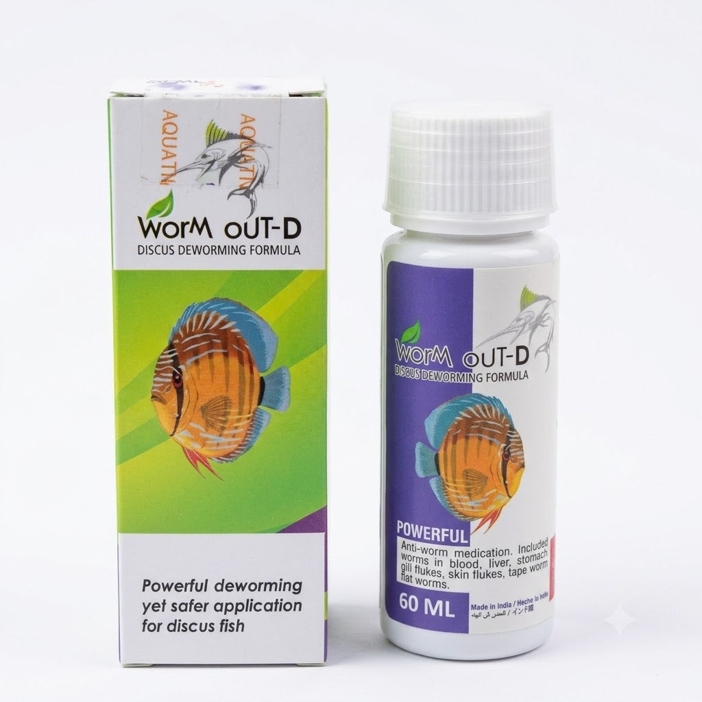 Aquatic Remedies Worm Out-D Discus Deworming Formula (60 ml)