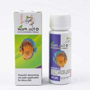 Aquatic Remedies Worm Out-D Discus Deworming Formula (60 ml)