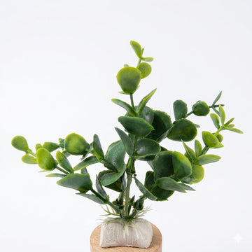 Vibrant Green Artificial Plastic Plant (4 Inch) Aquarium Decor – Model - AS01