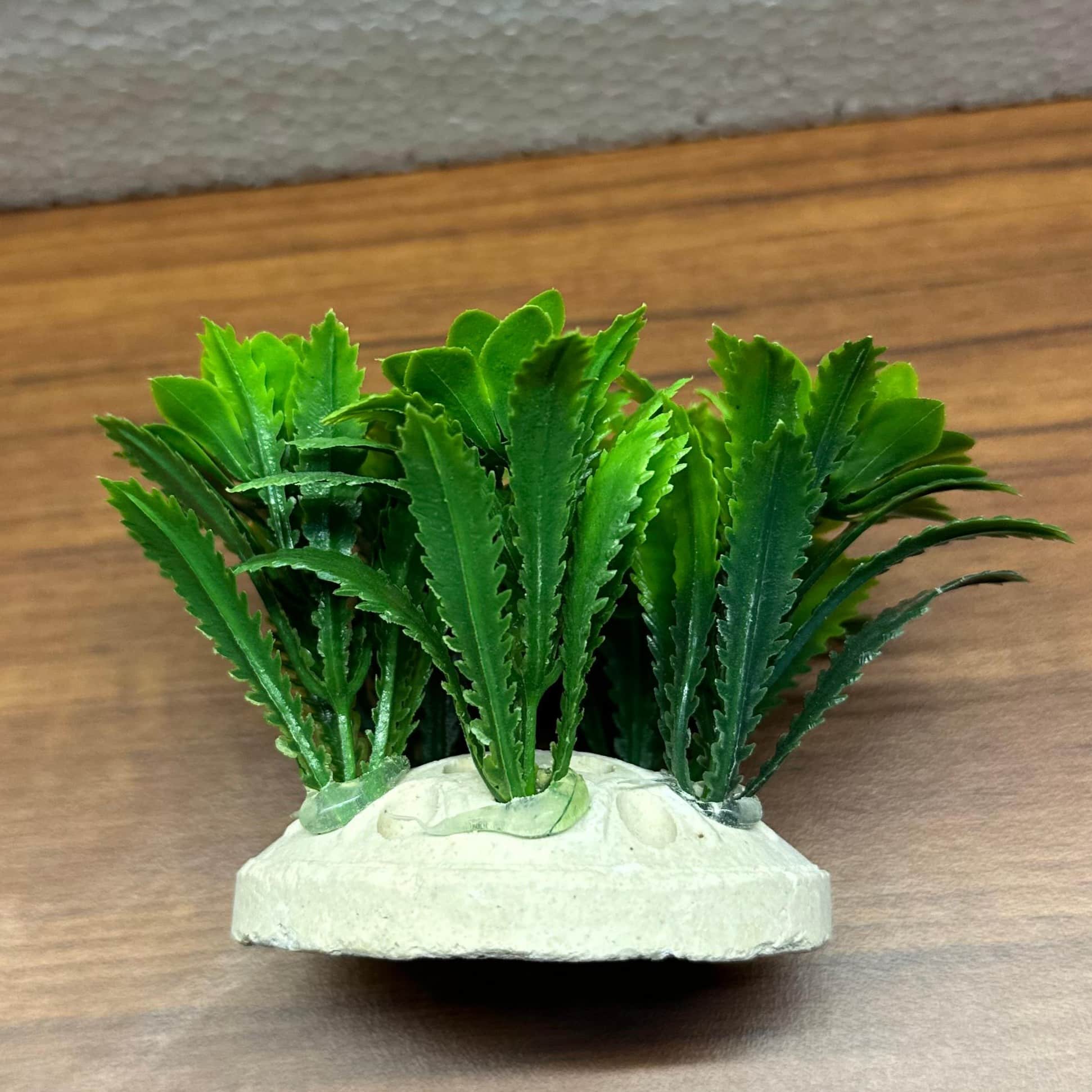 Artificial Aquarium Plant with Weighted Base - AG49-A – for Fish Tank Decoration - 3