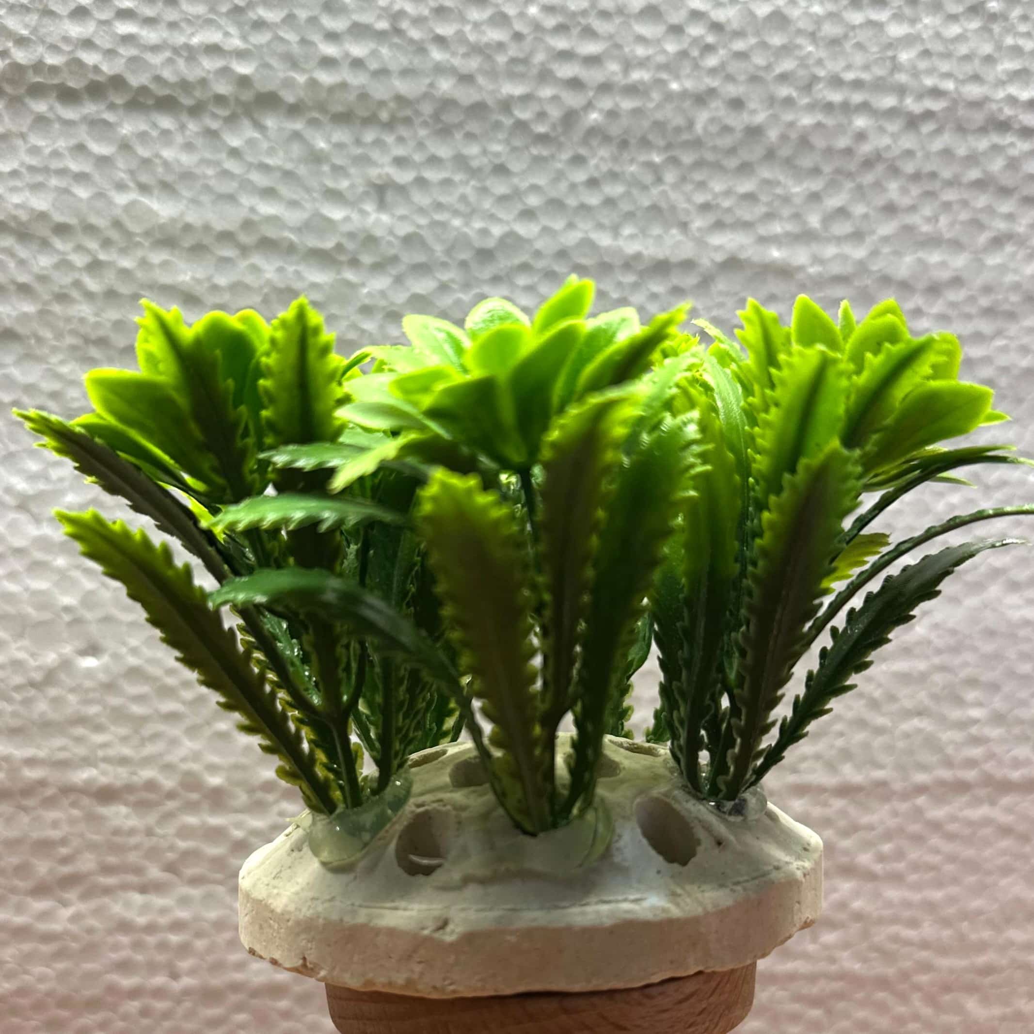 Artificial Aquarium Plant with Weighted Base - AG49-A – for Fish Tank Decoration - 2